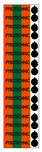 pyrotechnic tape